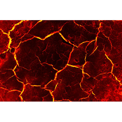 The Surface Of Lava by - Print