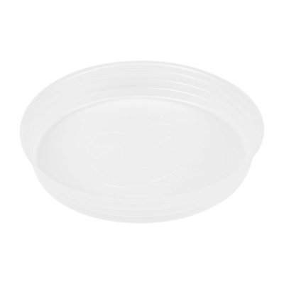 Bio Tek 15.6 Ounce Inserts For Take Out Containers, 50 Disposable Inserts For Food Boxes - Containers Sold Separately, Microwavable, White Plastic Food Insert Trays, For Takeaway - Restaurantware