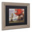 «Landscape with Red Trees», reproduction d'art encadrée-21079325-21079328-70853854