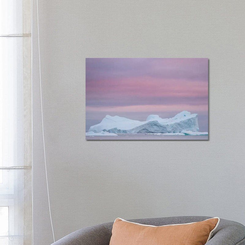 Ilulissat Icefjord, UNESCO, Also Called Kangia Or Ilulissat Kangerlua At Disko Bay. Greenland by Martin Zwick - Wrapped Canvas Print