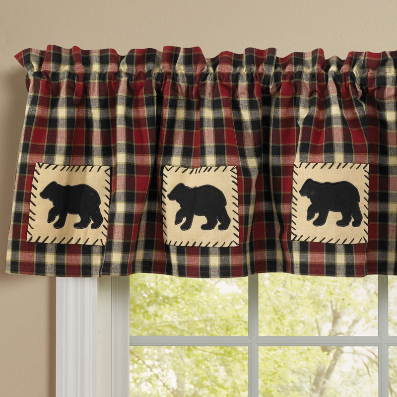Deshawnda Cotton Tailored Window Valance