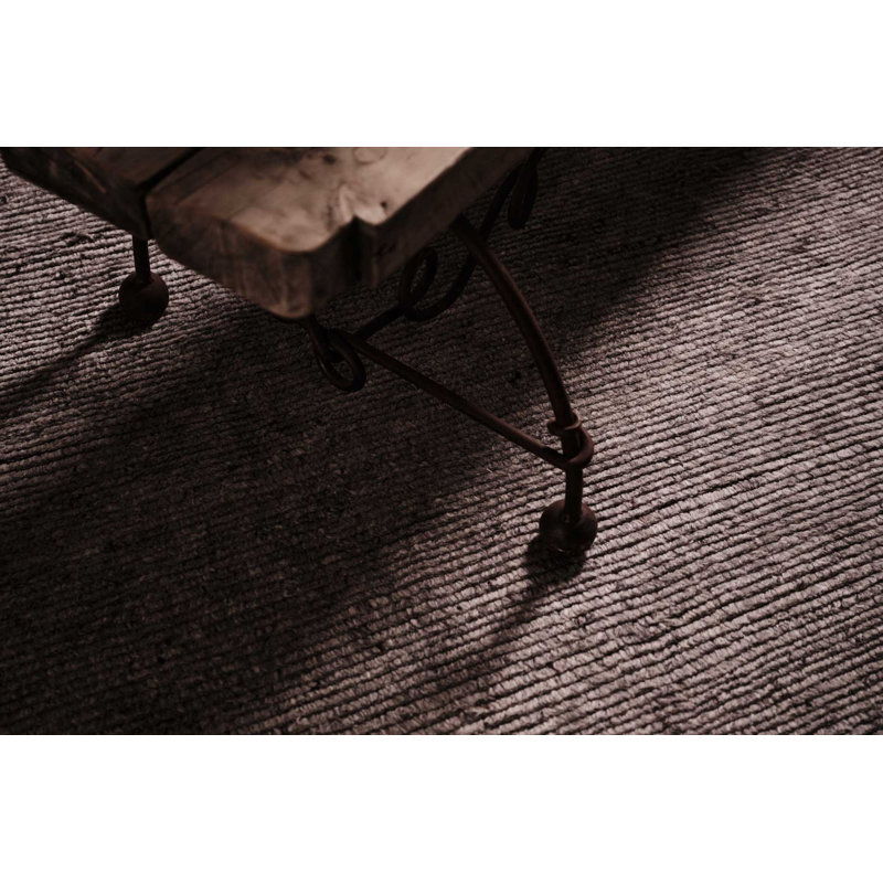 The Rug Company Ridge Area Rug, Stone, Rectangle 5' x 7.6'