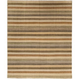 Hand Woven Wool Striped Area Rug