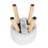 Solid + Manufactured Wood Accent Stool