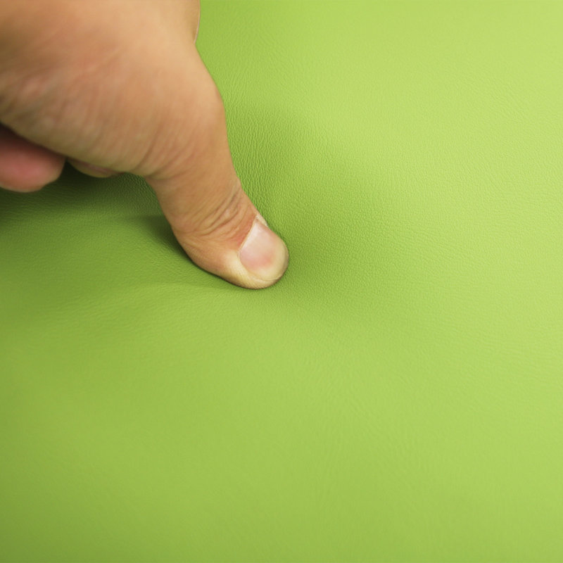 Tabouret de bureau réglable à roulettes, Vert