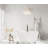 59 Inch Bathtub in Glossy White with Trim-105506474