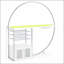 Casey 2-Door LED Home Bar With Customizable Lighting And Ample Storage, Perfect For Modern Entertaining