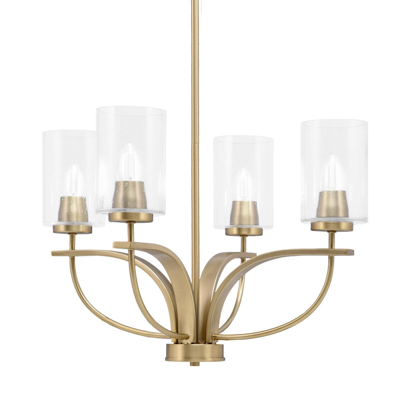 Lustre classique / traditionnel 4 lumières à intensité variable Unia