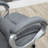 Grey Office Chair - Adjustable Height, Thick Padding Comfortable Computer With And Lumbar Relaxation In Seat Wide Relief Functionality Enhancement