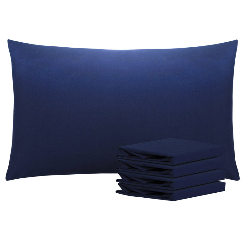 Taies d'oreiller de lit, 1800 grandes taies d'oreiller en microfibre brossée avec fermeture à enveloppe - 20 x 30 pouces - NTBAY