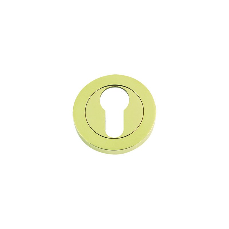 Euro Profile Escutcheon, Brass
