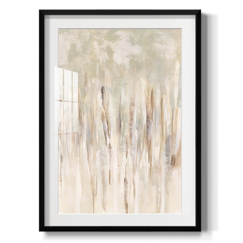 Abstrait Thicket II - impression encadrée, Noir, H 28,5 po x l 20,5 po