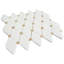 Natural Marble Hexagonal Polished Marble Tile