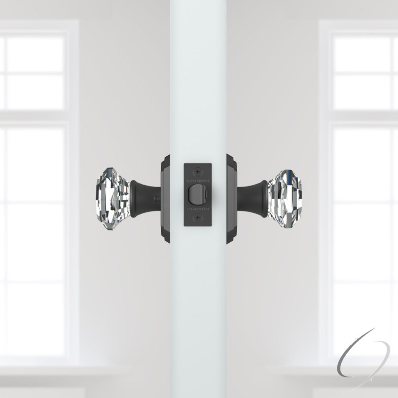 Crystal Door Knob with Baldwin Reserve Rosette
