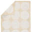 Tapis beige clair / blanc à motif géométrique naturel-63363847