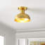 Plafonnier semi-encastré 1 lumière 13 po-1594053884