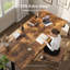 Adjustable Metal Base Standing Desk with Power Outlet-589867475-589867484