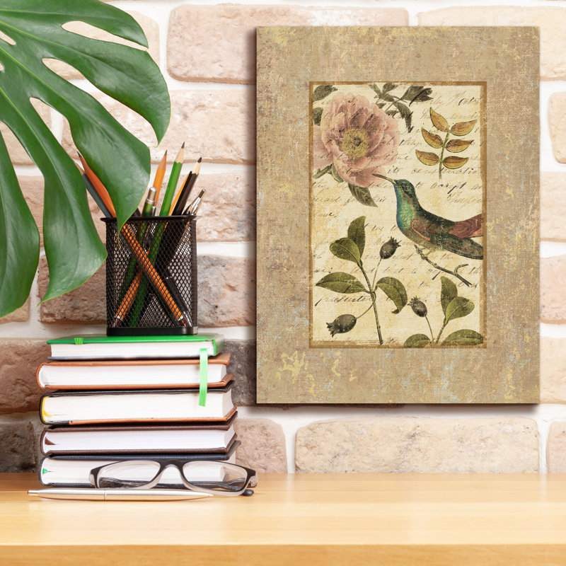 «Collage Naturel I» par NBL Studio, H 16 po x l 12 po x P 0,75 po