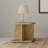 Modern Metron Mango Square End Table