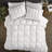 Luxurious Overfilled Bedding Sets, Polyester Microfiber Comforter, White Full/queen Size For Cozy Winter Nights