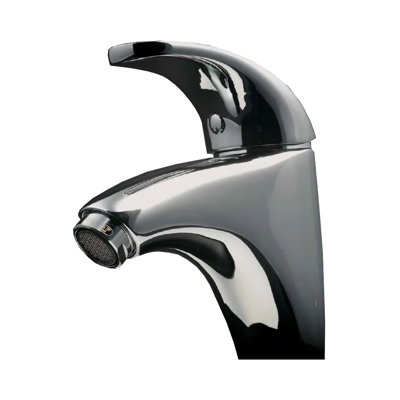Nautic Single-Hole Bathroom Faucet with Drain Assembly