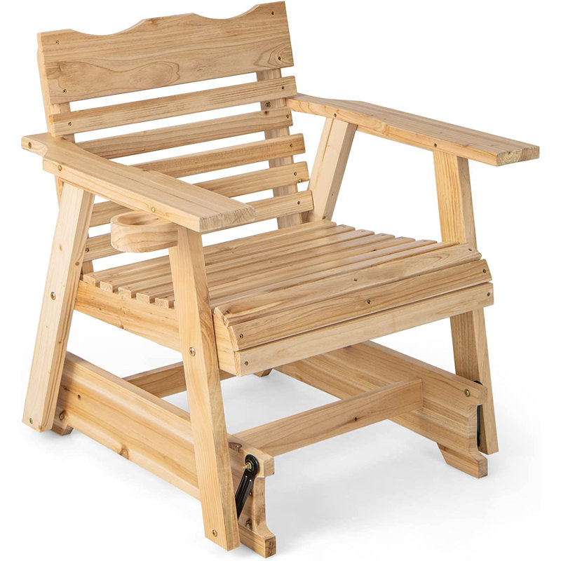 Taja Solid Wood Rocking Chair