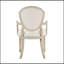 Ensemble de 2 fauteuils contemporains en bois de chêne clair revêtus de chêne clair pour la salle à manger et la cuisine