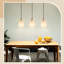 Nykell 3 - Light Stainless Steel Kitchen Island Pendant