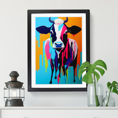 Cow Graffiti - Wall Art