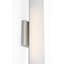 Windchime 25" Tubular Sconce with Soft Etched Glass-1863188589