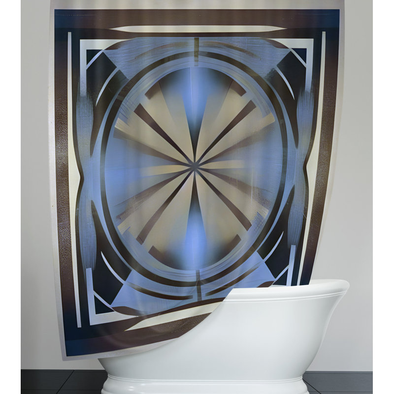 Rideau de douche Arjwan, H 72 po x l 70 po