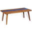 Misael Solid Wood Four Leg Coffee Table