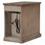 Table d'appoint Classic Vintage Livingroom avec ports USB et un tiroir multifonctionnel avec porte-gobelets-1734418361