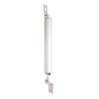 Fermeture pneumatique de porte moustiquaire légère, 9 po, blanc (paquet simple)