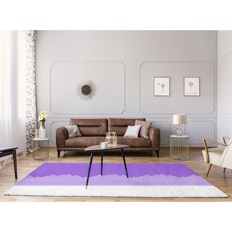 Tapis mauve mountain area, Rectangle 9 pi x 12 pi