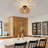 Woven Wicker Semi Flush Mount Ceiling Light Fixture, Coastal Boho Rattan Lamp For Bedroom, Kitchen, Hallway, Entryway, Farmhouse Decor-1857827858