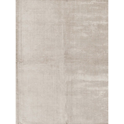 Geometric Area Rug in Silver