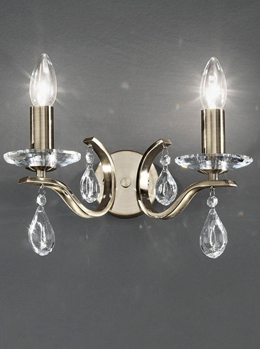 Candle Wall Light, Bronze
