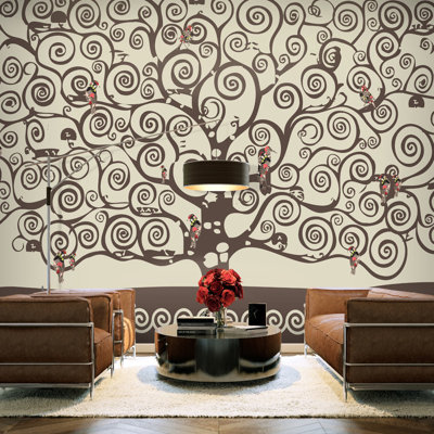 Spiral Branches Wall Mural