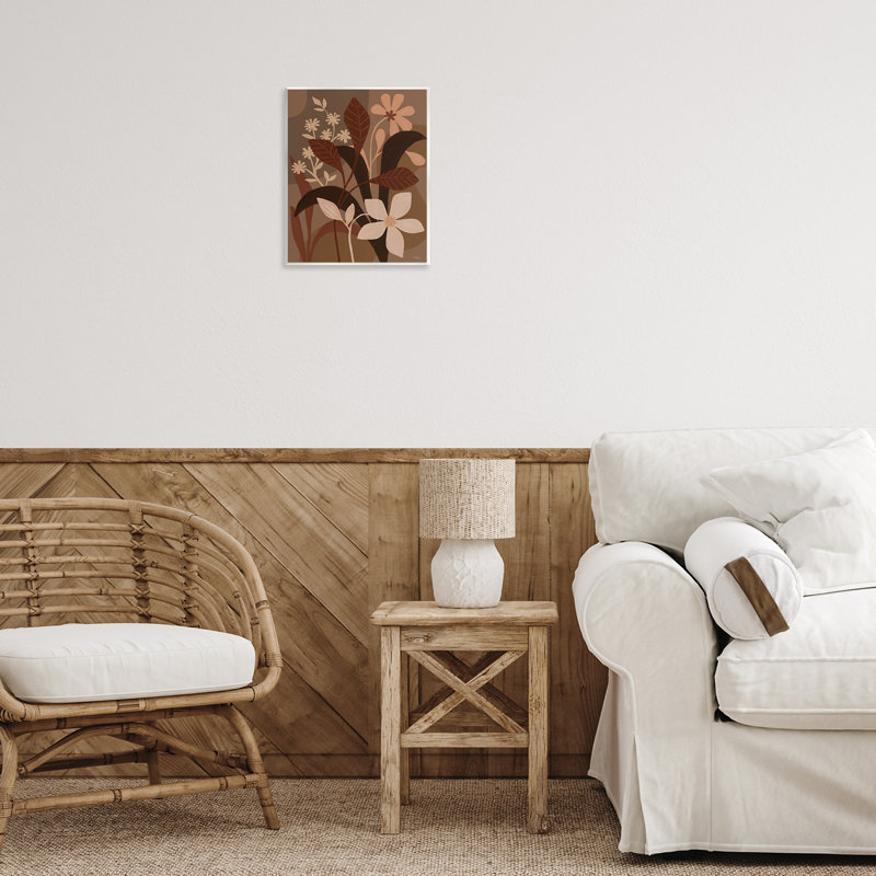Art mural Boho Plant Layers par Cat Thurman Designs