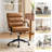 Anagrace Modern 2-Piece Desk Office Chair Set with Leather Tilting Office Chair and Solid Wood Built-in Outlets Desk-1512282231