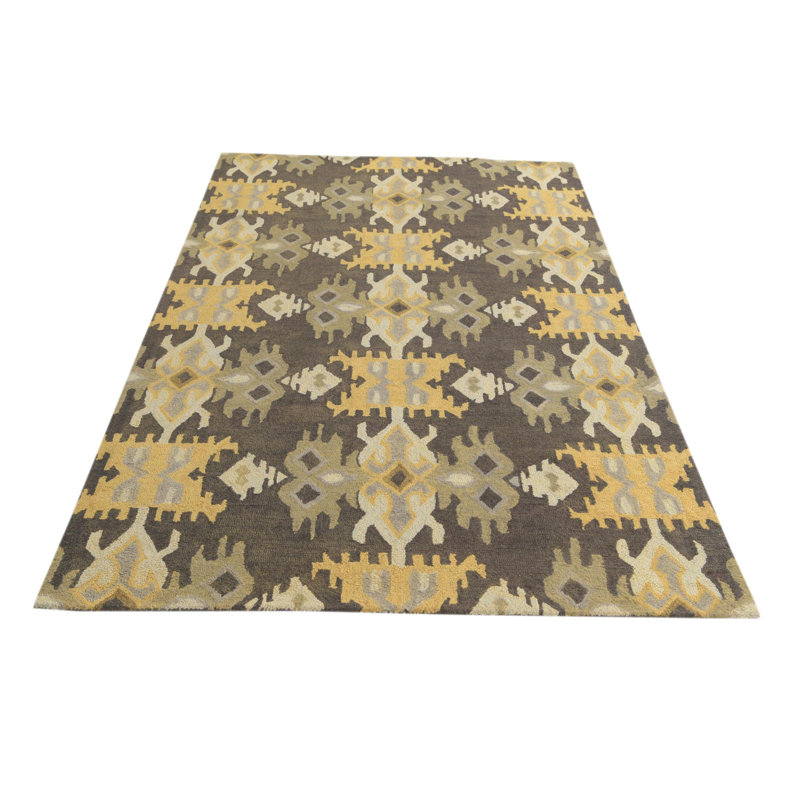Tapis noir 5 x 8 Pineland
