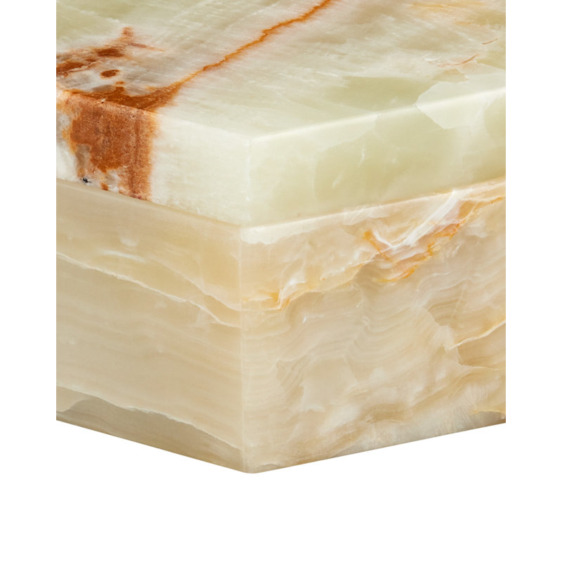 Arco Green Onyx Hexagon Box