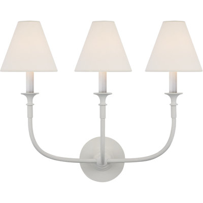 Thomas OBrien Piaf Triple Sconce