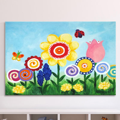 'Flower Garden' Canvas Art