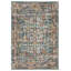 Hertzler Oriental Blue/Light Grey Area Rug-48363999