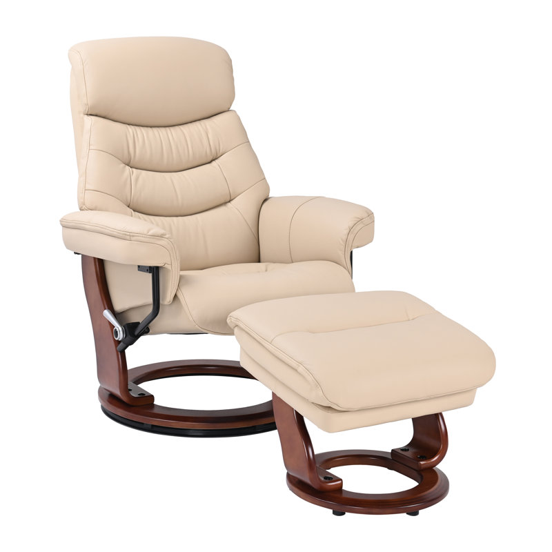 Monroy Swivel Recliner, Taupe