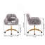 Chaise de bureau moderne en fausse fourrure-1483448030