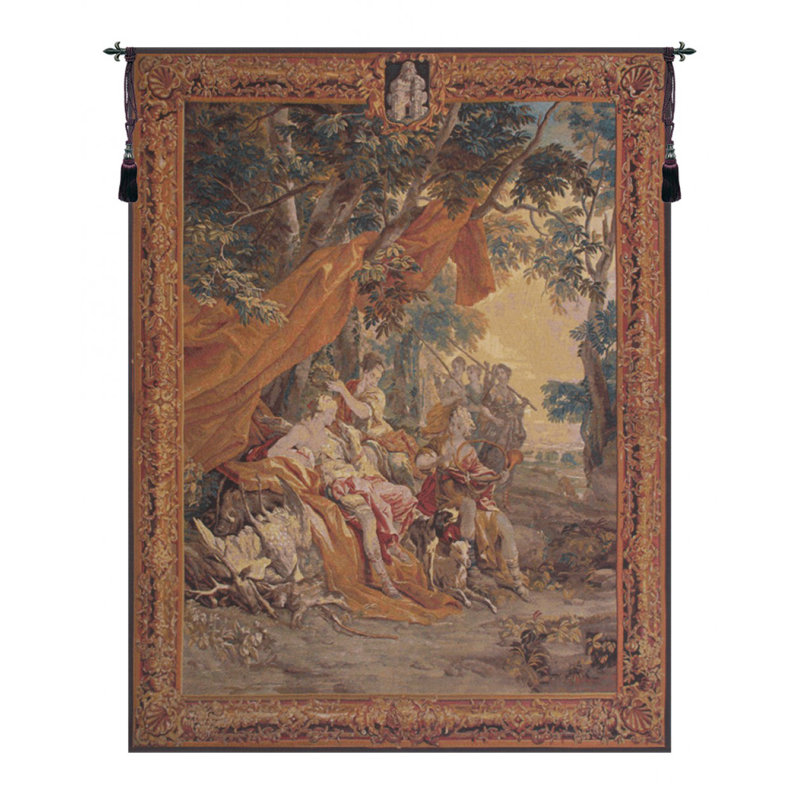 Loom Woven Cotton Blend Wall Hanging, 49" H x 38" W x 0.15" D