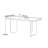 Rectangular household dining table-540641727